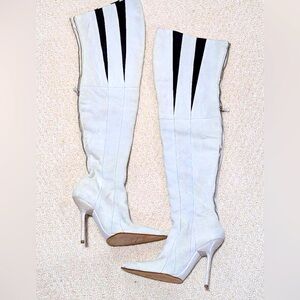 Narciso Rodriguez Women's Size 7 Thigh High Suede Boots